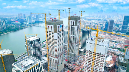 只争朝夕抢开局，中建集团一批重点项目顺利封顶